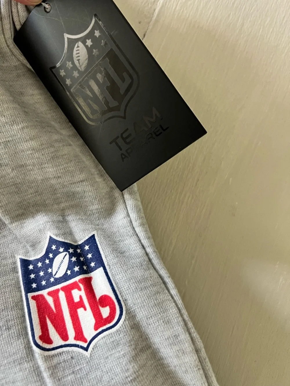 NWT NFL Boys Jogger Sweatpants 2 Pack Size 14/16 Black Gray